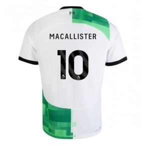 Liverpool Alexis Mac Allister #10 Replika Udebanetrøje 2023-24 Kortærmet